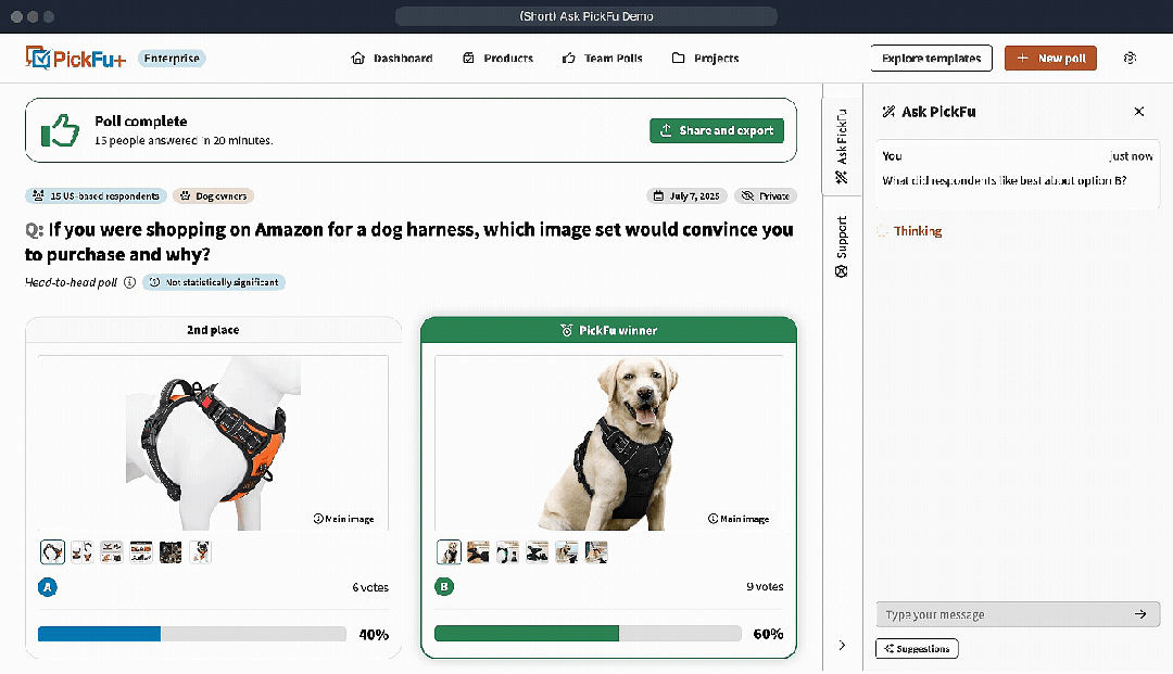 12月PickFu功能更新介绍:多维度AI升级 + 团队协作优化! 2 12月PickFu功能更新介绍:多维度AI升级 + 团队协作优化!