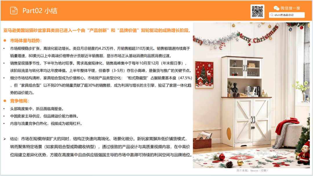 亚马逊选品日记第19期：猫砂盆家具（从热销宠物围栏到猫砂盆家具的蓝海类目延伸）