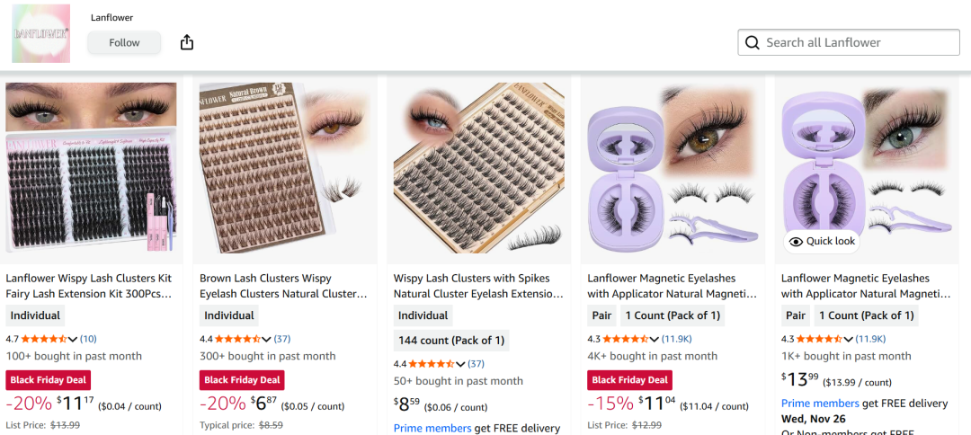 一年赚到5000万美金,假睫毛主理人引领欧美潮流 4 一年赚到5000万美金,假睫毛主理人引领欧美潮流