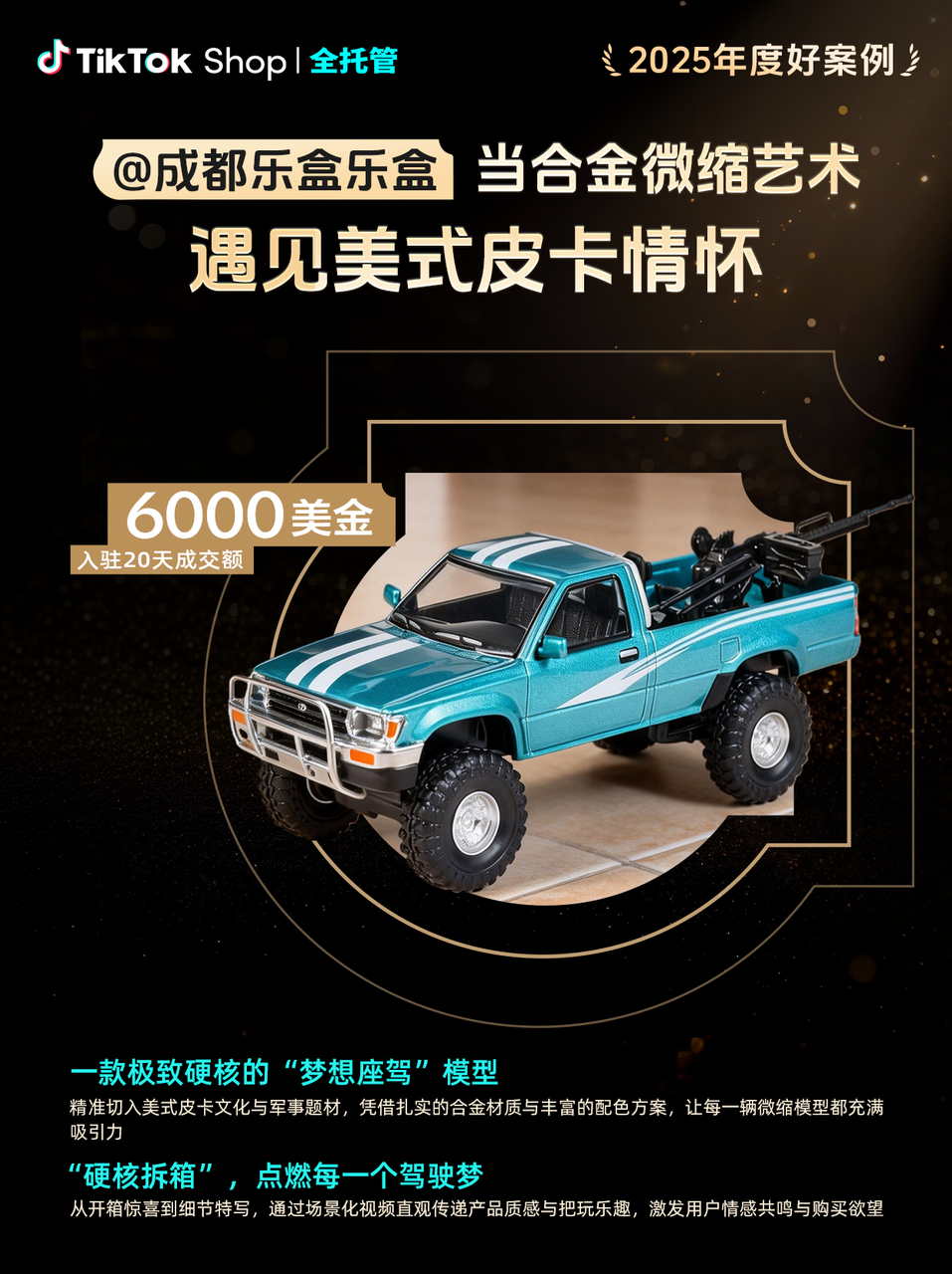 TikTok Shop全托管2025年度好案例丨加速爆发，一站式好货卖全球