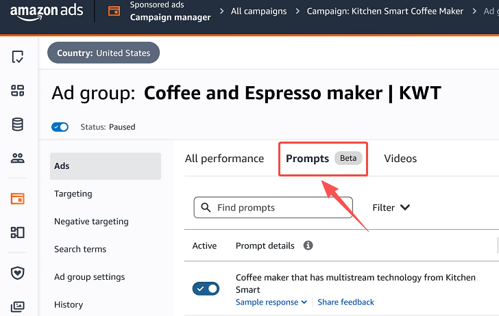 AI流量红利!亚马逊上线Prompts新流量入口 2 AI流量红利!亚马逊上线Prompts新流量入口