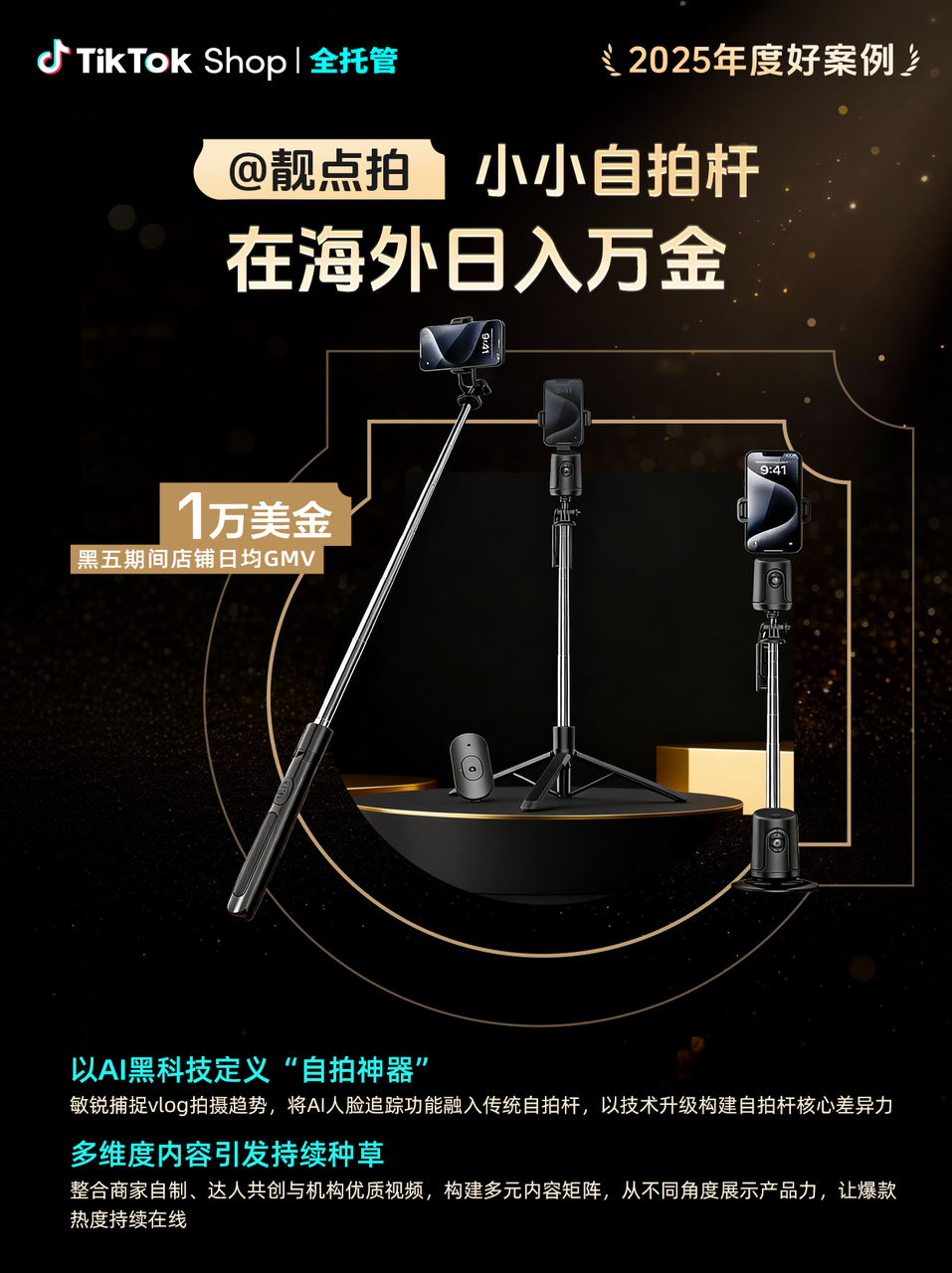 TikTok Shop全托管2025年度好案例丨加速爆发，一站式好货卖全球