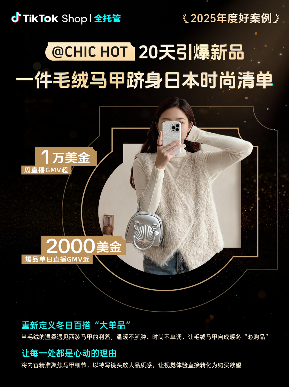 TikTok Shop全托管2025年度好案例丨加速爆发，一站式好货卖全球