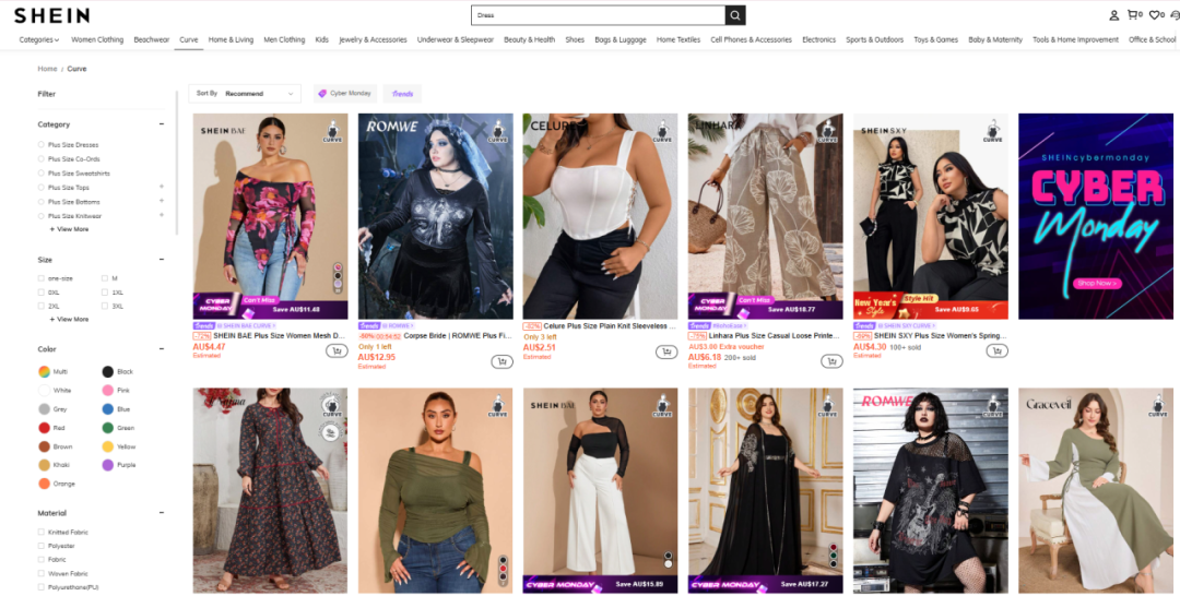 超1亿美国人都在买！颜值+舒适是大码女装出海密码！