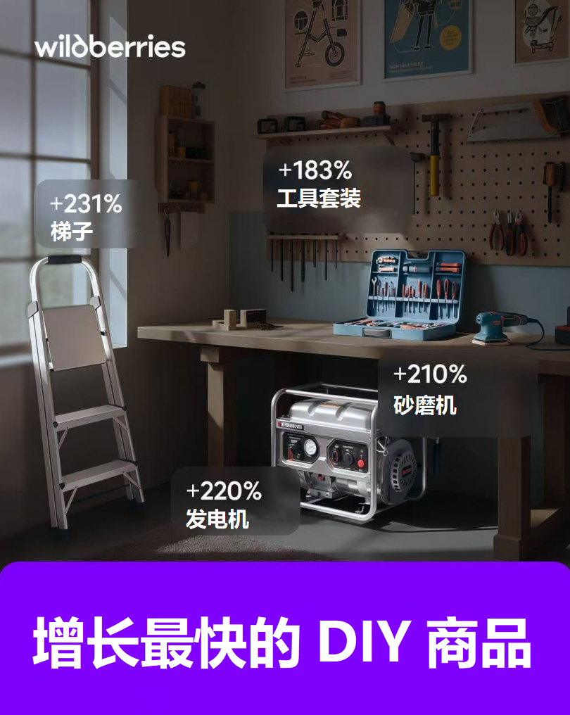 WILDBERRIES下一个DIY类目爆款在哪?2026年初DIY高潜品类预测! 2 WILDBERRIES下一个DIY类目爆款在哪?2026年初DIY高潜品类预测!