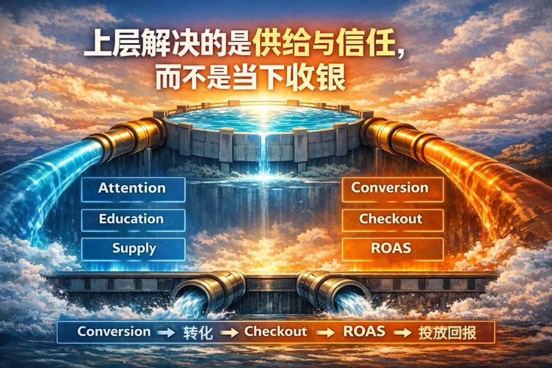 如何量化上层流量价值：避免用短期 ROAS 误伤长期增长