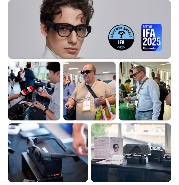 从海外众筹爆单到CES 2026首秀!INMO AIR3众筹破百万美金收官 9 从海外众筹爆单到CES 2026首秀!INMO AIR3众筹破百万美金收官