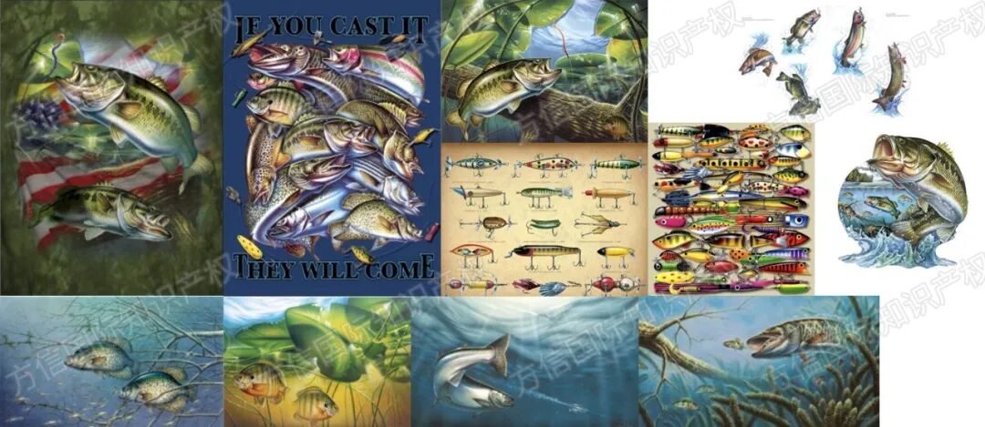 25-cv-7213，588名卖家天塌了！这些鱼艺插画版权商标一起来！