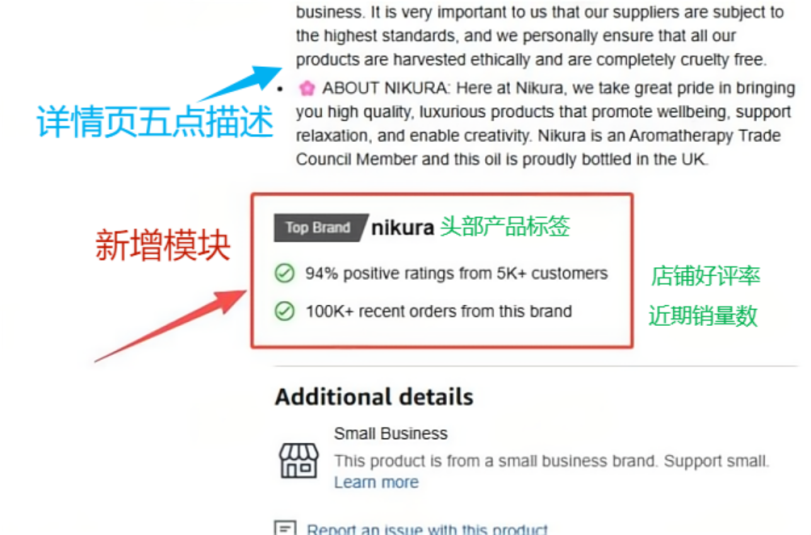 亚马逊前台新增高转化模块，店铺评分不够的卖家要遭殃了！