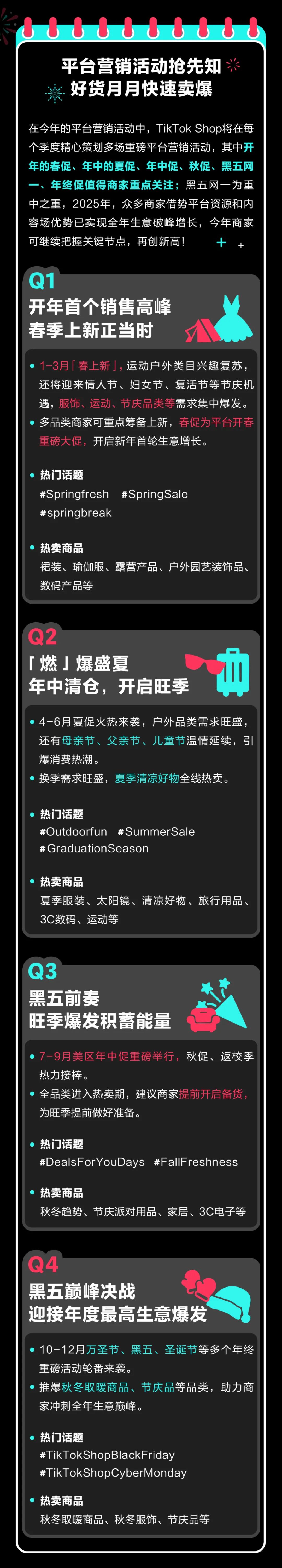 TikTok Shop美区跨境POP 2026全年营销活动日历重磅发布！抢占开年爆单开门红