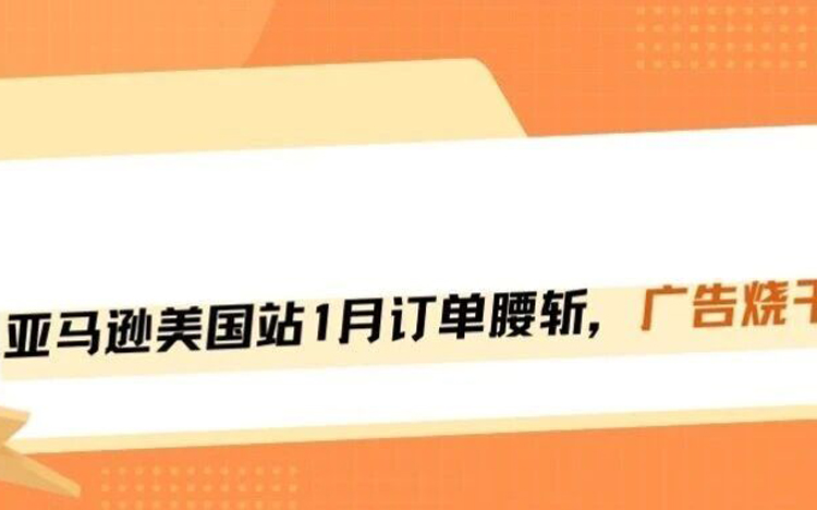 亚马逊美国站1月惨了！订单腰斩，广告烧干都没单，谁懂？