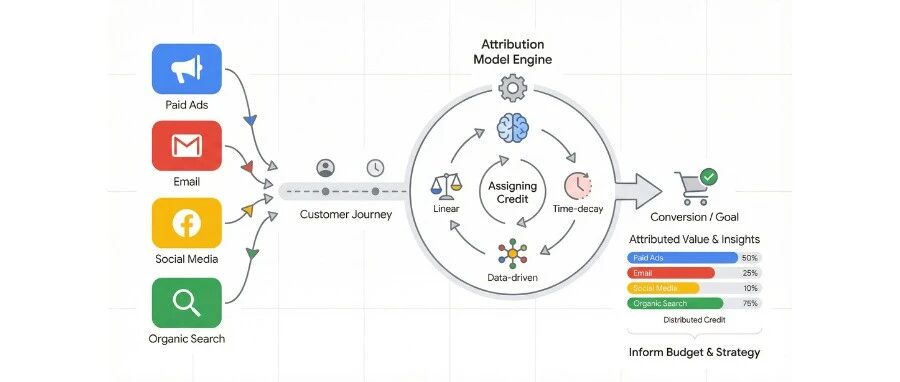 数据分析必备：一文理清多种营销归因模型、增量测试与营销组合模型