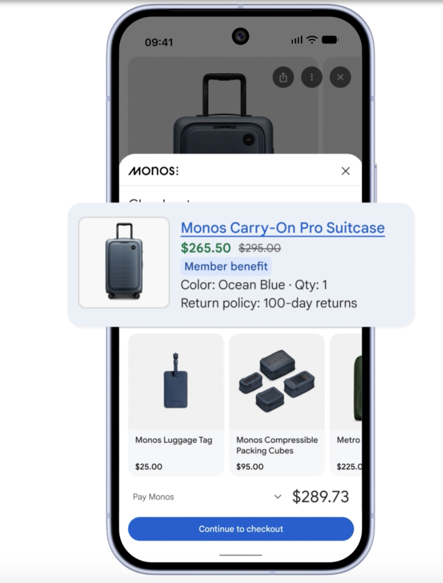 王炸！Google推出AI购物新协议，消费者可在搜索页直接下单 | 一夜改变跨境电商
