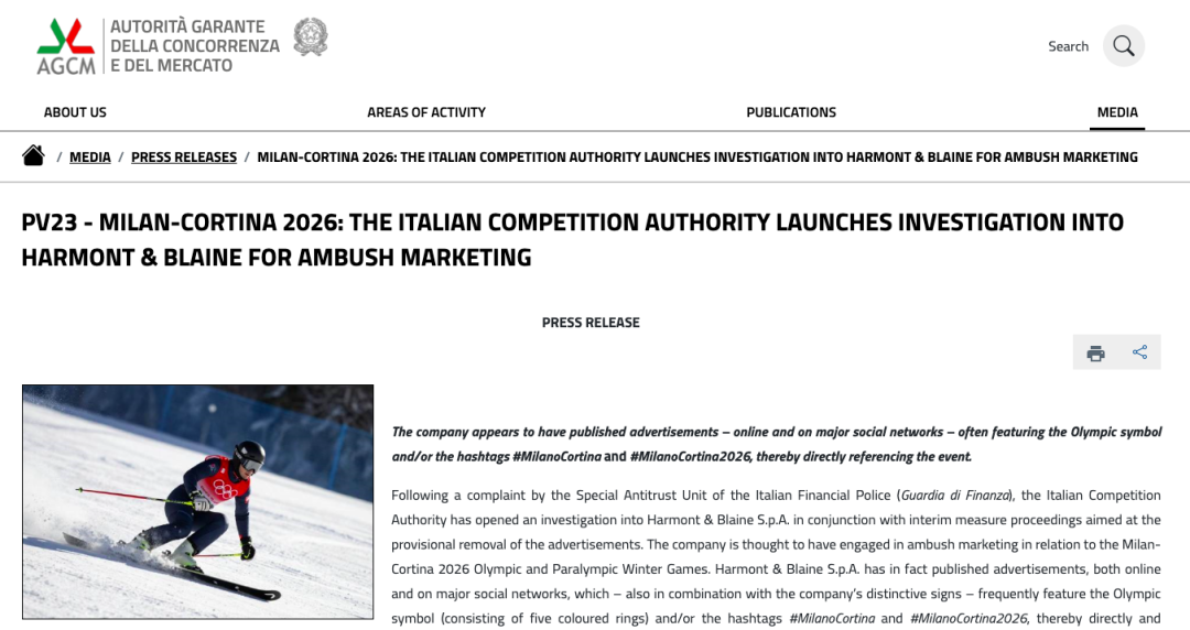 已有企业被调查！品牌传播如何借势米兰冬奥会“安全曝光”？