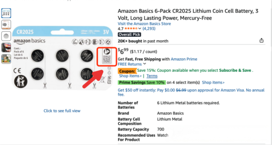 亚马逊自营带头违规!主图公然贴二维码,普通卖家千万别学但要懂这套复购逻辑 2 亚马逊自营带头违规!主图公然贴二维码,普通卖家千万别学但要懂这套复购逻辑