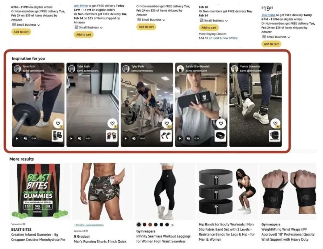 亚马逊搜索页全面抖音化!竖屏短视频直接截流,还靠疯狂烧广告的卖家危险了 3 亚马逊搜索页全面抖音化!竖屏短视频直接截流,还靠疯狂烧广告的卖家危险了