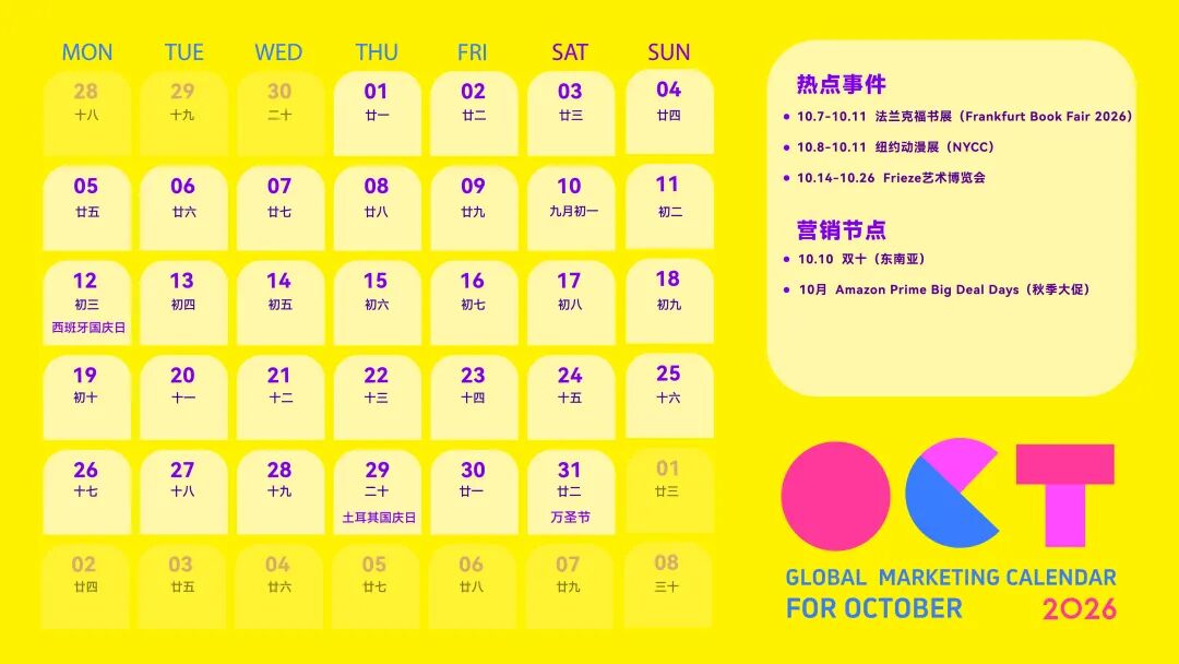 Mad独家|【2026年出海营销日历】请查收!轻松助您策马全球 20 Mad独家|【2026年出海营销日历】请查收!轻松助您策马全球