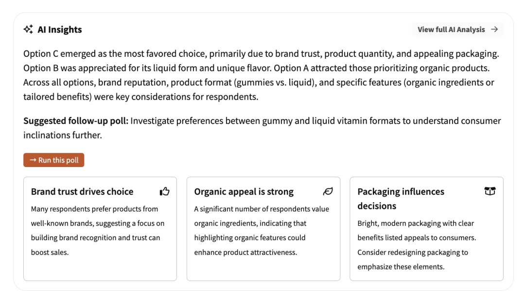 别再淹没在调查数据中:这些AI工具助你获取可落地的真实消费者洞察 2 别再淹没在调查数据中:这些AI工具助你获取可落地的真实消费者洞察