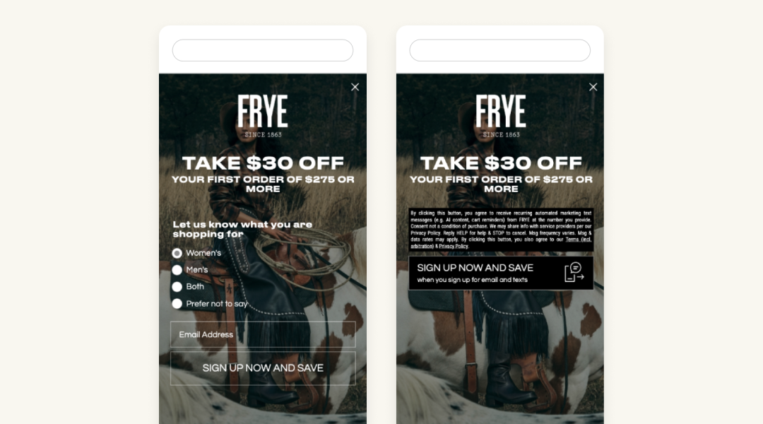 百年品牌 The Frye Company 如何借力 Attentive，实现 560% 营收暴涨？