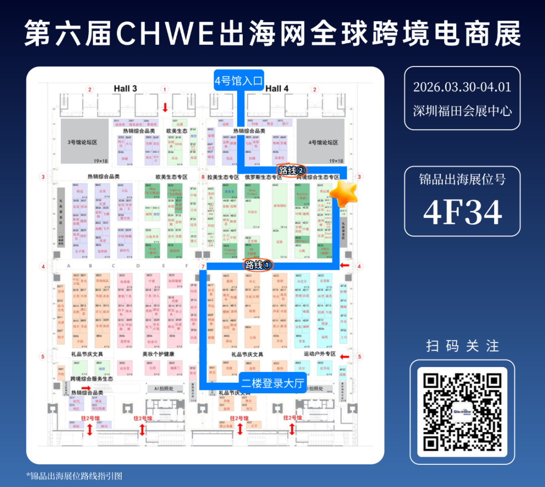 即将亮相!锦品出海邀您共赴第六届CHWE出海网全球跨境电商展 10 即将亮相!锦品出海邀您共赴第六届CHWE出海网全球跨境电商展