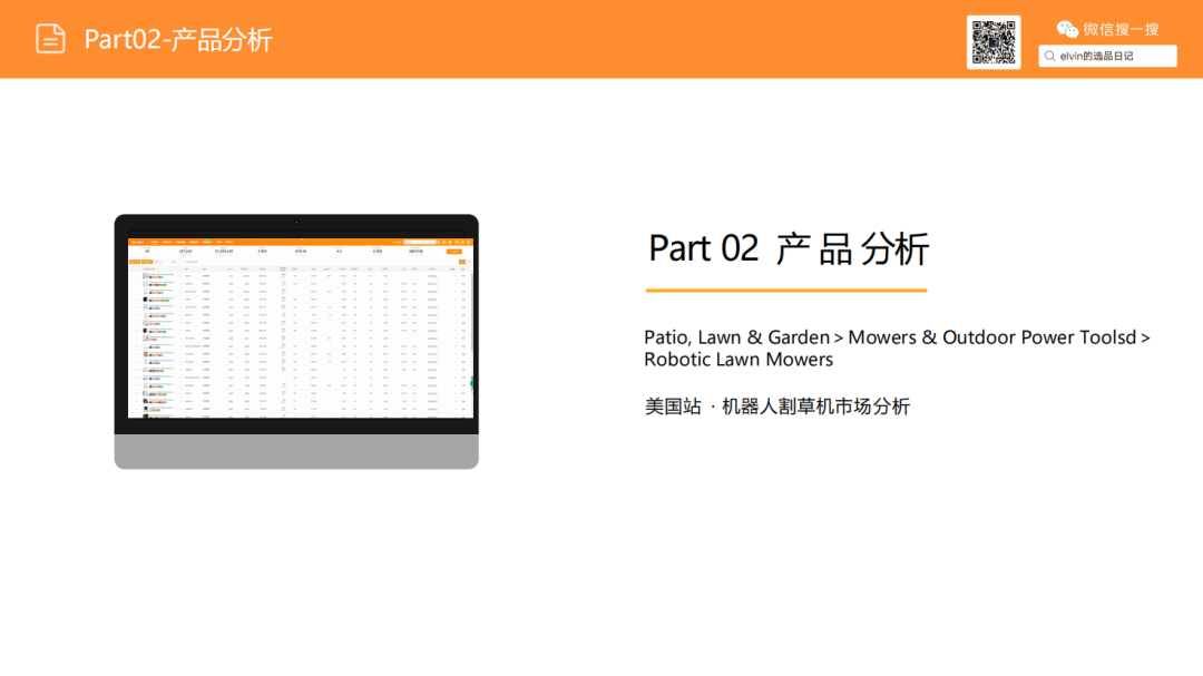 亚马逊选品日记第24期：机器人割草机市场调研报告