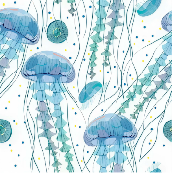 2026-cv-422,这5张设计师插画发案,含有水母、小鹿等元素! 2 2026-cv-422,这5张设计师插画发案,含有水母、小鹿等元素!