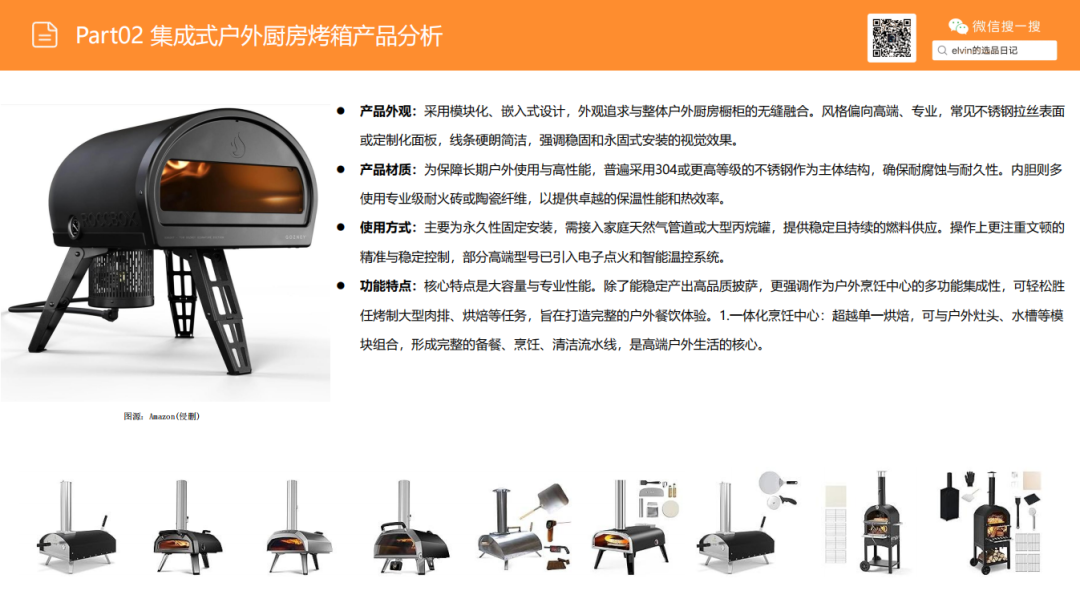 亚马逊选品日记第23期：户外烤炉市场洞察报告（户外厨房化、庭院社交化正在重塑北美家庭消费）
