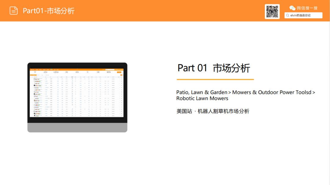 亚马逊选品日记第24期：机器人割草机市场调研报告