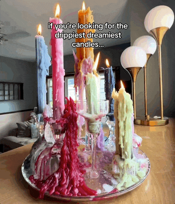 比沙蜡烛更上头!TikTok流行的彩瀑蜡烛,正批量制造DIY爆款 1 比沙蜡烛更上头!TikTok流行的彩瀑蜡烛,正批量制造DIY爆款