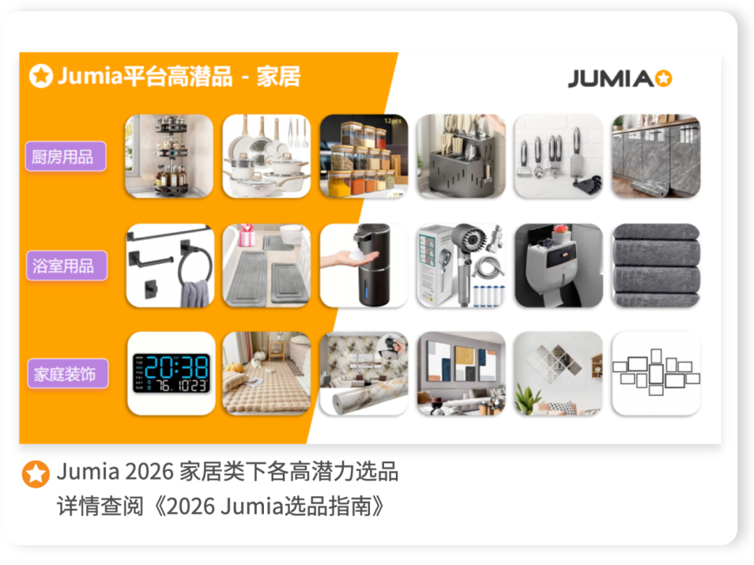 独家首发 | 2026 Jumia选品指南 一键打通非洲爆款赛道