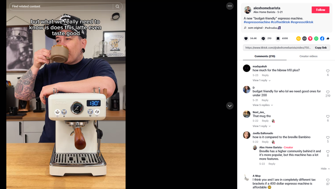 海外红人营销|一年卖出百万台!外国人为何偏爱“佛山顺德咖啡机”?! 8 海外红人营销|一年卖出百万台!外国人为何偏爱“佛山顺德咖啡机”?!