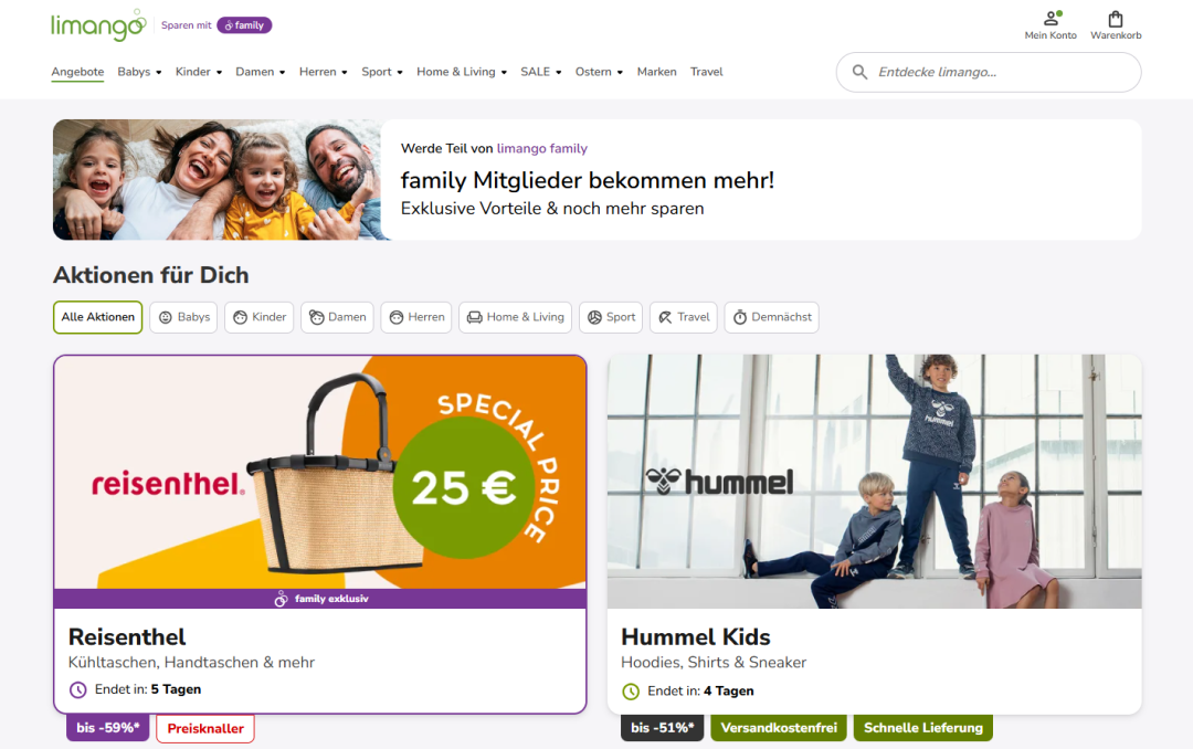 一天一家跨境平台：欧洲母婴领跑者Limango