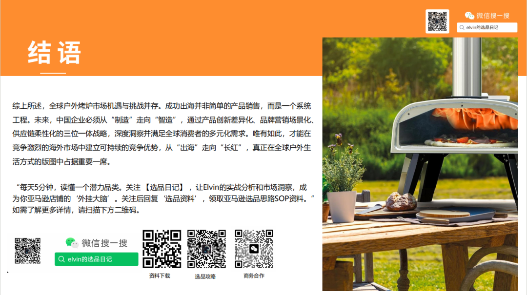 亚马逊选品日记第23期：户外烤炉市场洞察报告（户外厨房化、庭院社交化正在重塑北美家庭消费）