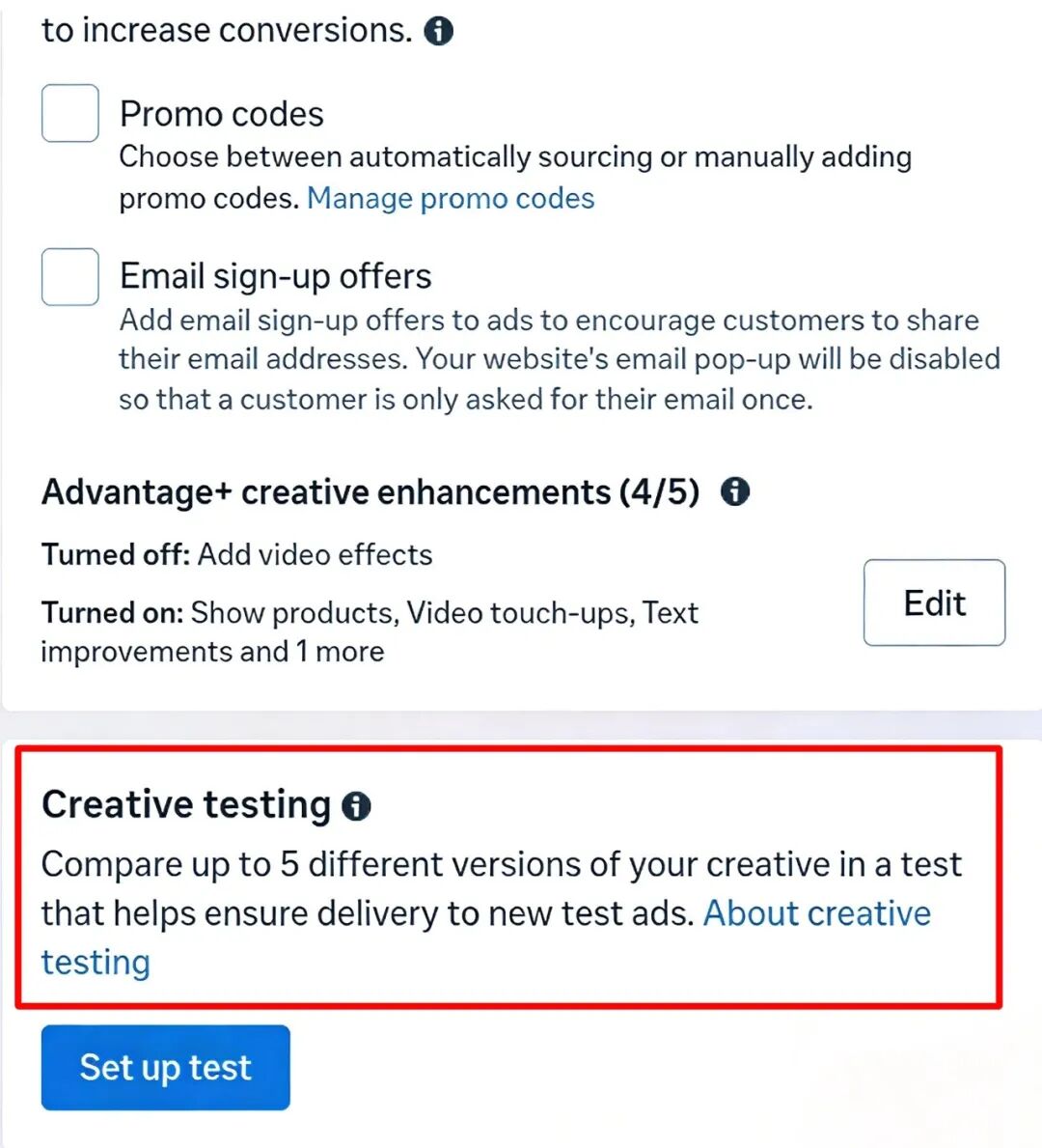 Meta Creative Testing新功能：帮你起量，还是帮你烧钱？