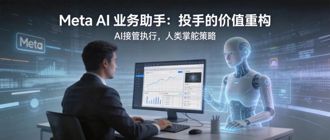 Meta 广告后台上线 AI 助手：报表有人做了，投手还能做什么？