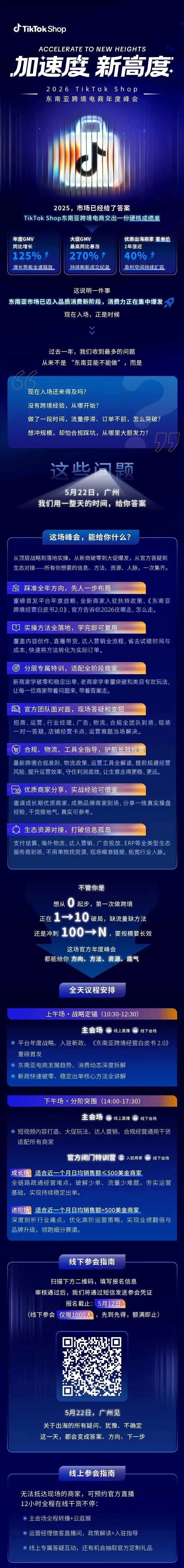 2026 TikTok Shop 东南亚跨境电商年度峰会