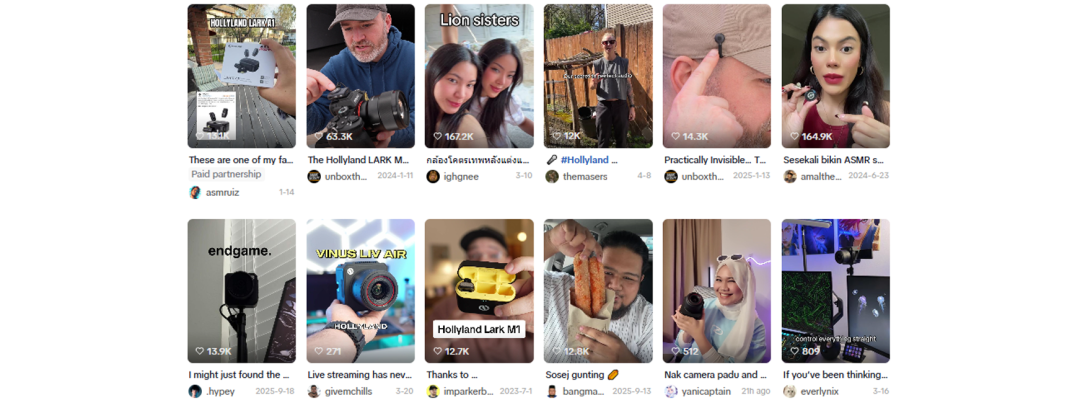 海外红人营销|华强北起家！它不卷价格做到TikTok麦克风销量第一！