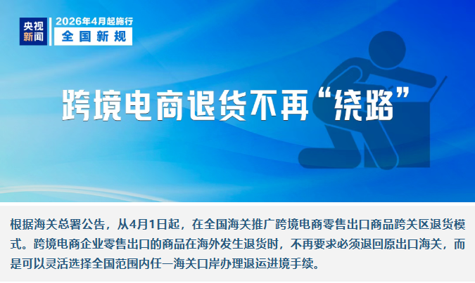 彻底变了！海关最新公告：跨境电商“全国通退”模式全面开启！