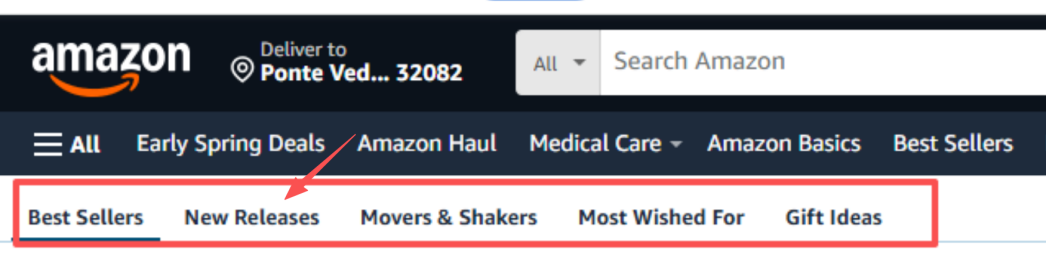 亚马逊New Release逻辑，靠这招快速冲榜类目第一