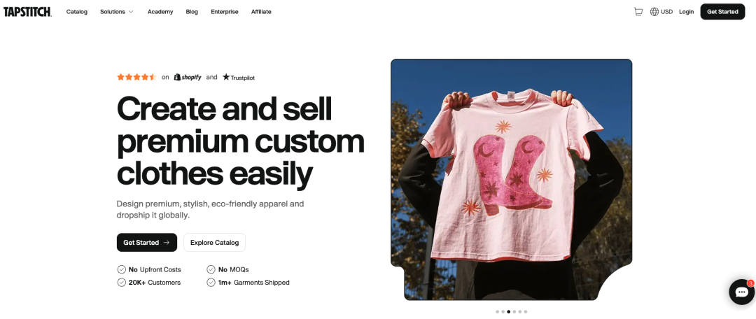 Tapstitch估值1亿美金背后的逻辑：卖货不如卖服务