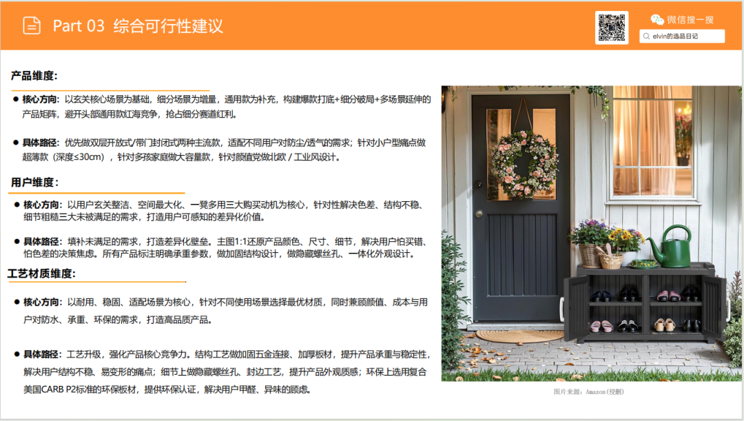 亚马逊选品日记第26期：储物长凳家具市场调研报告