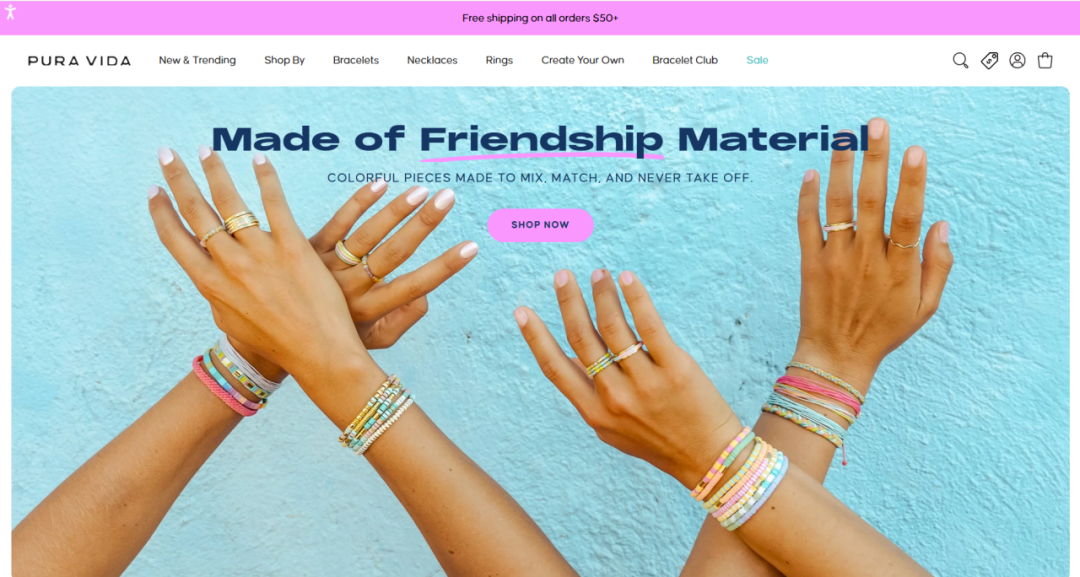 没钻没金、成本几块钱的小手链,年销1亿+美金 1 没钻没金、成本几块钱的小手链,年销1亿+美金