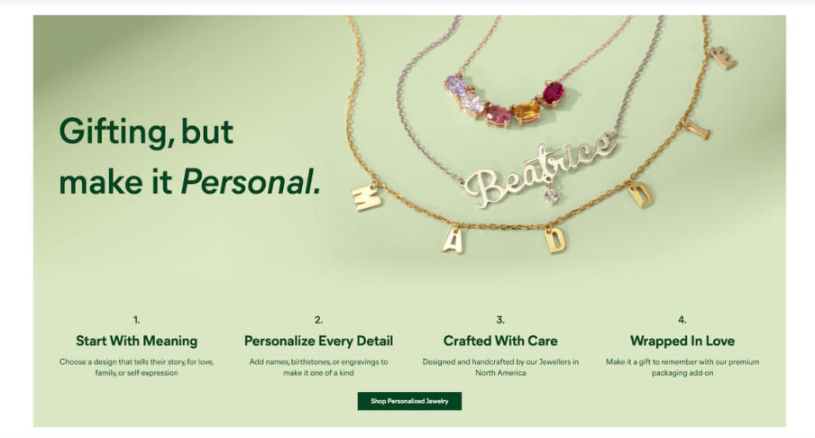 高客单价珠宝出海：用这5个PDP定制化功能，打破线上“不信任感”