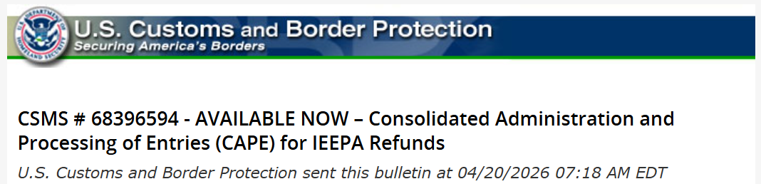 美国史上最大规模关税返还启动，中企申领指南看这里！