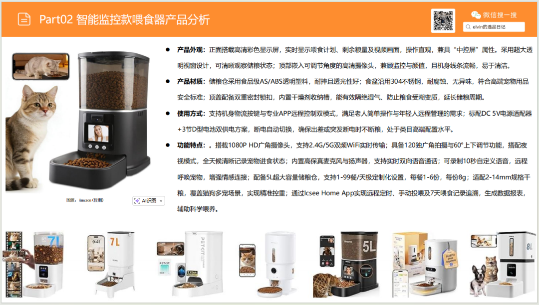 亚马逊选品日记第28期：宠物喂食器市场选品报告