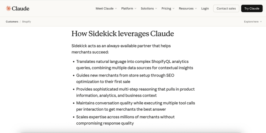 Shopify速递! Claude AI 正式接管Shopify开发与运营
