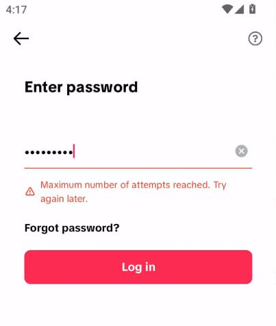 TikTok登录为什么会提示“尝试次数已达上限”？最新解决方法