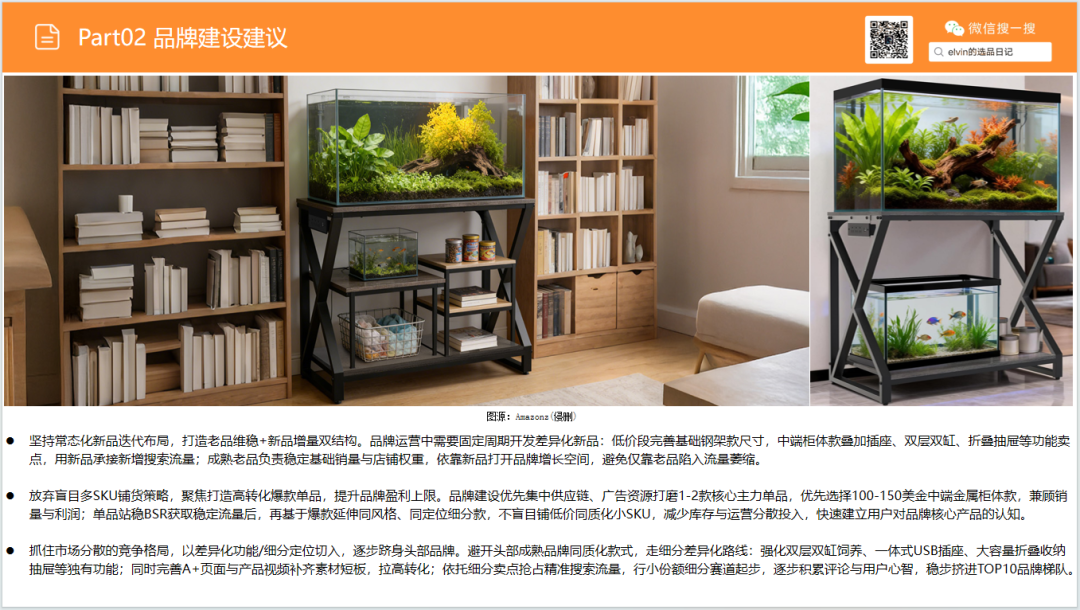 亚马逊选品日记第31期：家具篇—水族箱架市场调研报告（细分小品类，潜力大市场）