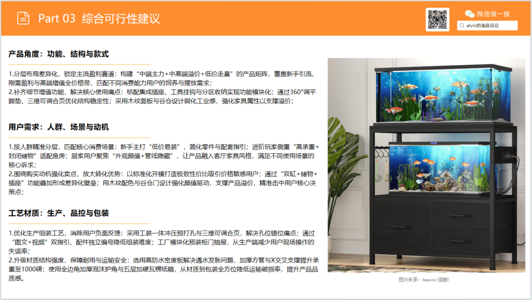 亚马逊选品日记第31期：家具篇—水族箱架市场调研报告（细分小品类，潜力大市场）