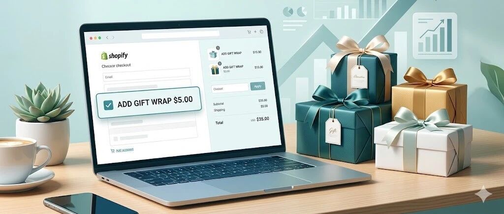 很多 Shopify 商家忽略了一个关键增长点：Gift Wrap提供情绪价值